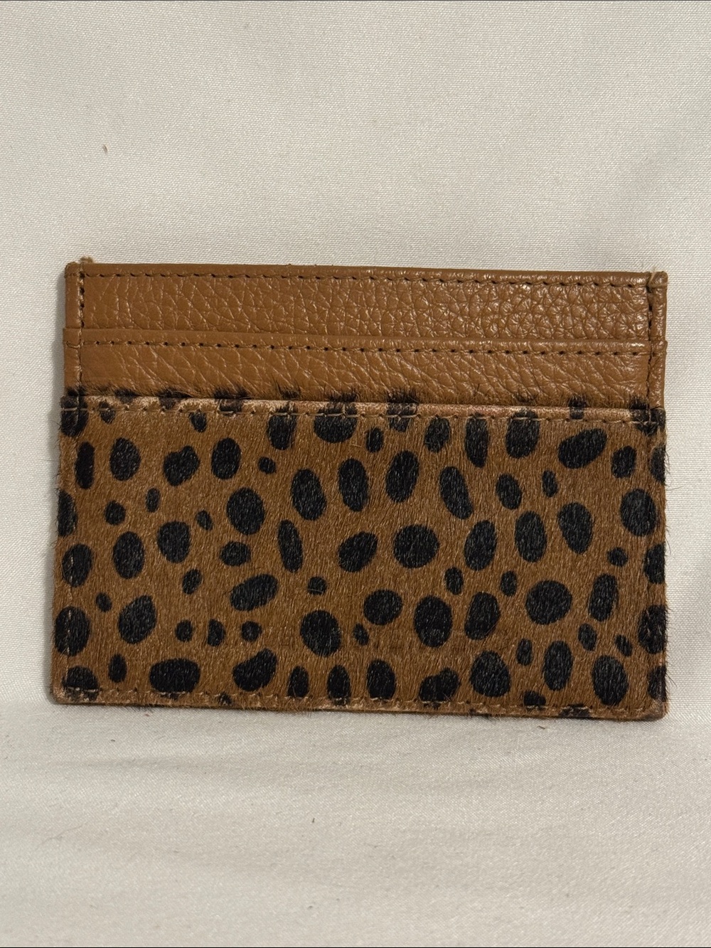 Aimee Kestenberg Leather Animal Print Card Holder